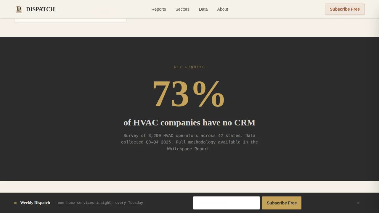 Home Services Blog & Media Blog Website Template