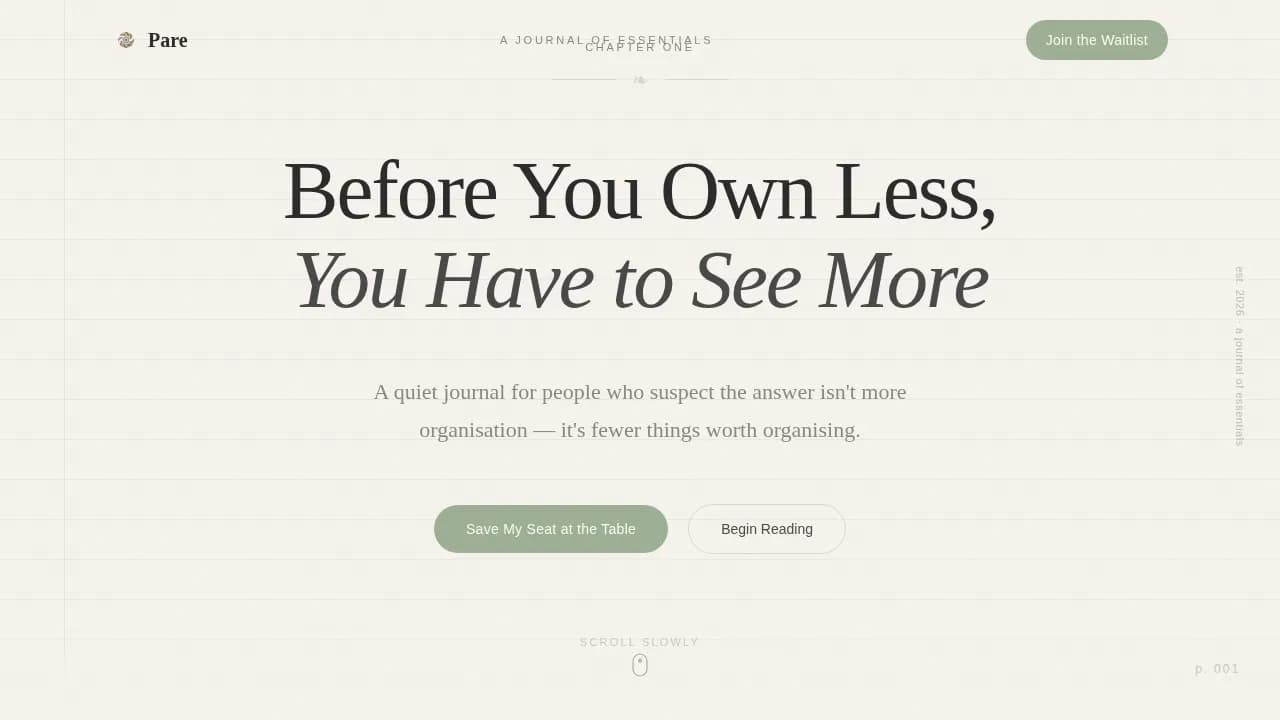 Personal Blog Pre-Launch Website Template