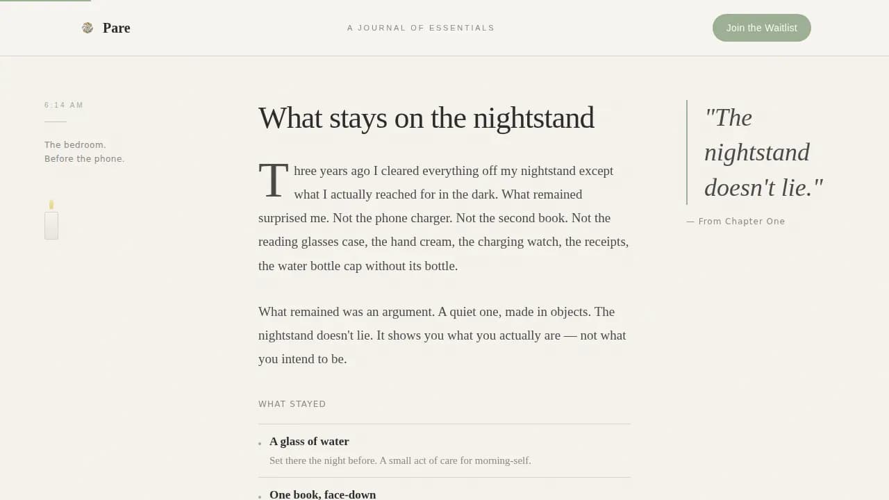 Personal Blog Pre-Launch Website Template