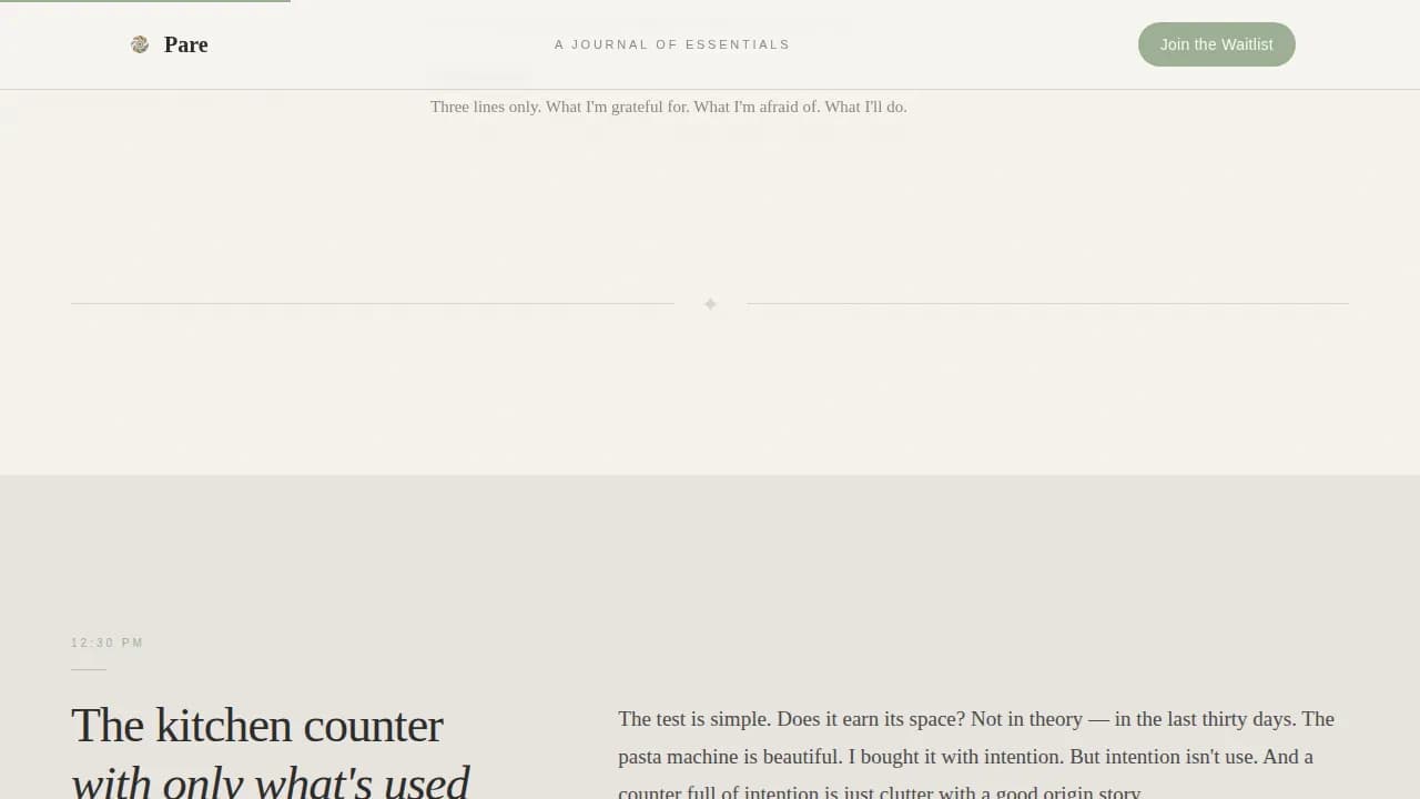 Personal Blog Pre-Launch Website Template