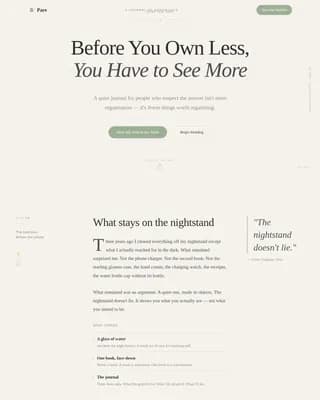 Personal Blog Pre-Launch Website Template