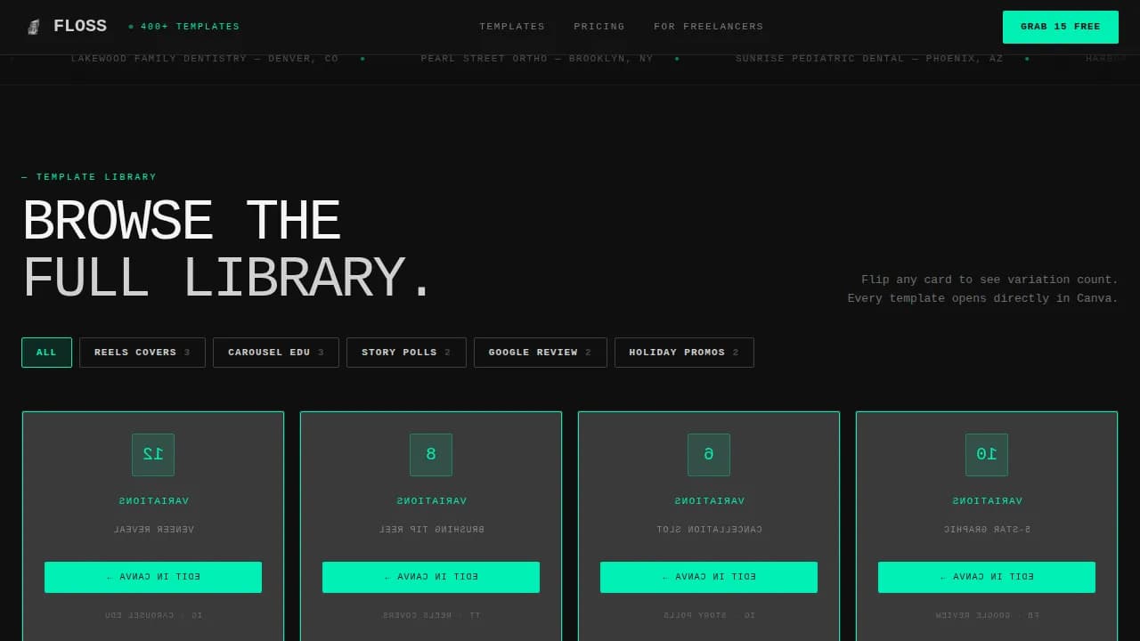 Dental Digital Presence Careers Website Template