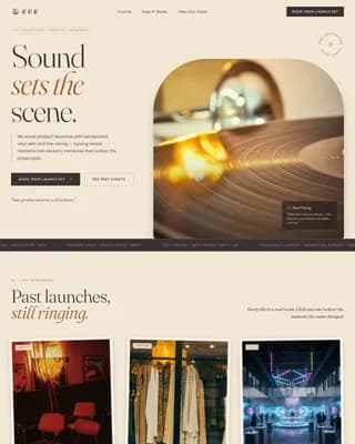 Amplify — Dynamic Product Launch Landing Page Template