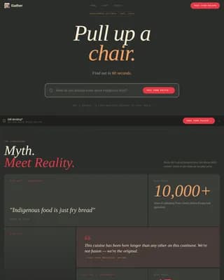 Indigenous-Owned Booking Website Template
