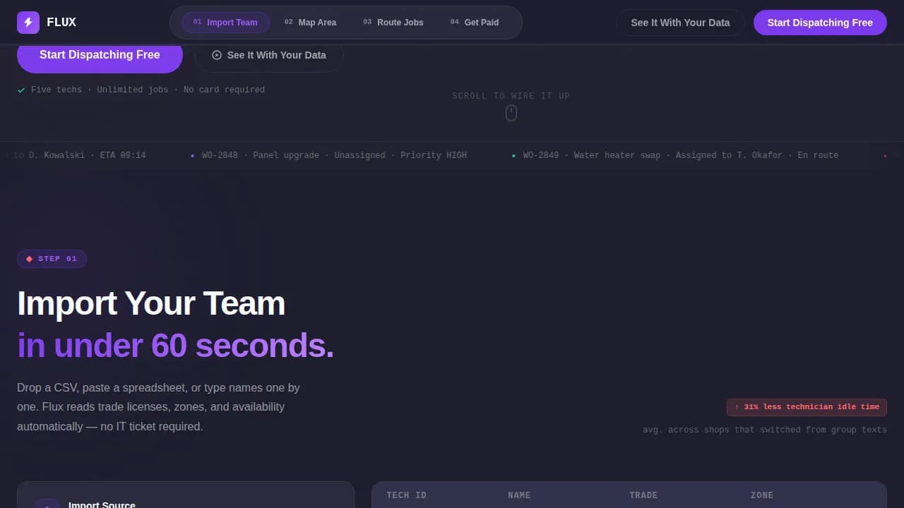 Vocational & Trade School Professional Website Template
