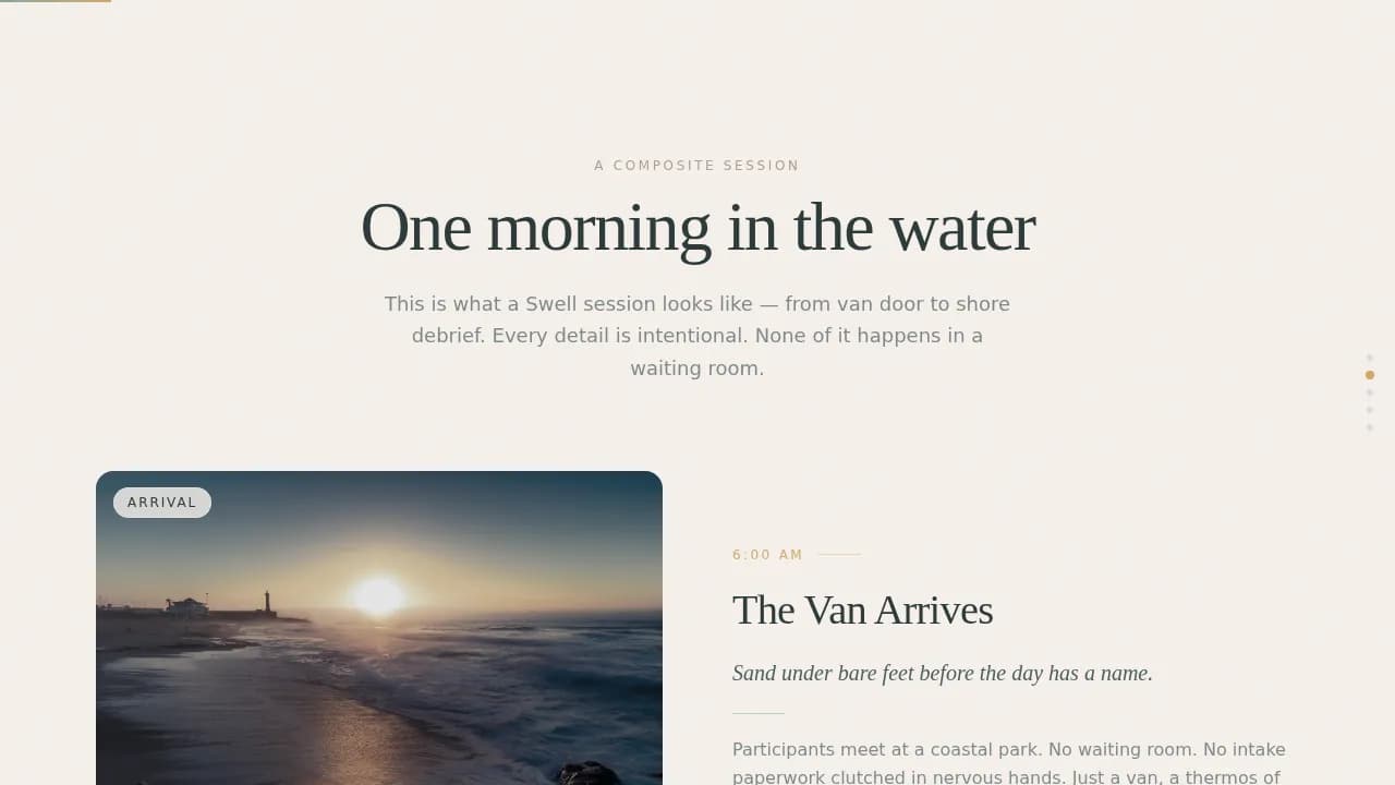 Specialized Wellness Programs Professional Website Template