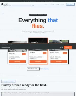 Electronics & Gadgets Store Pricing Website Template