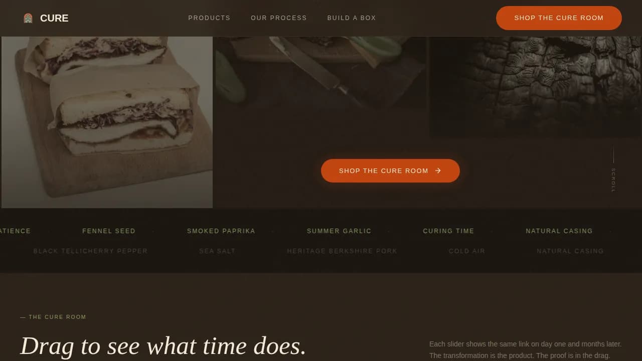 Meat & Seafood Professional Website Template