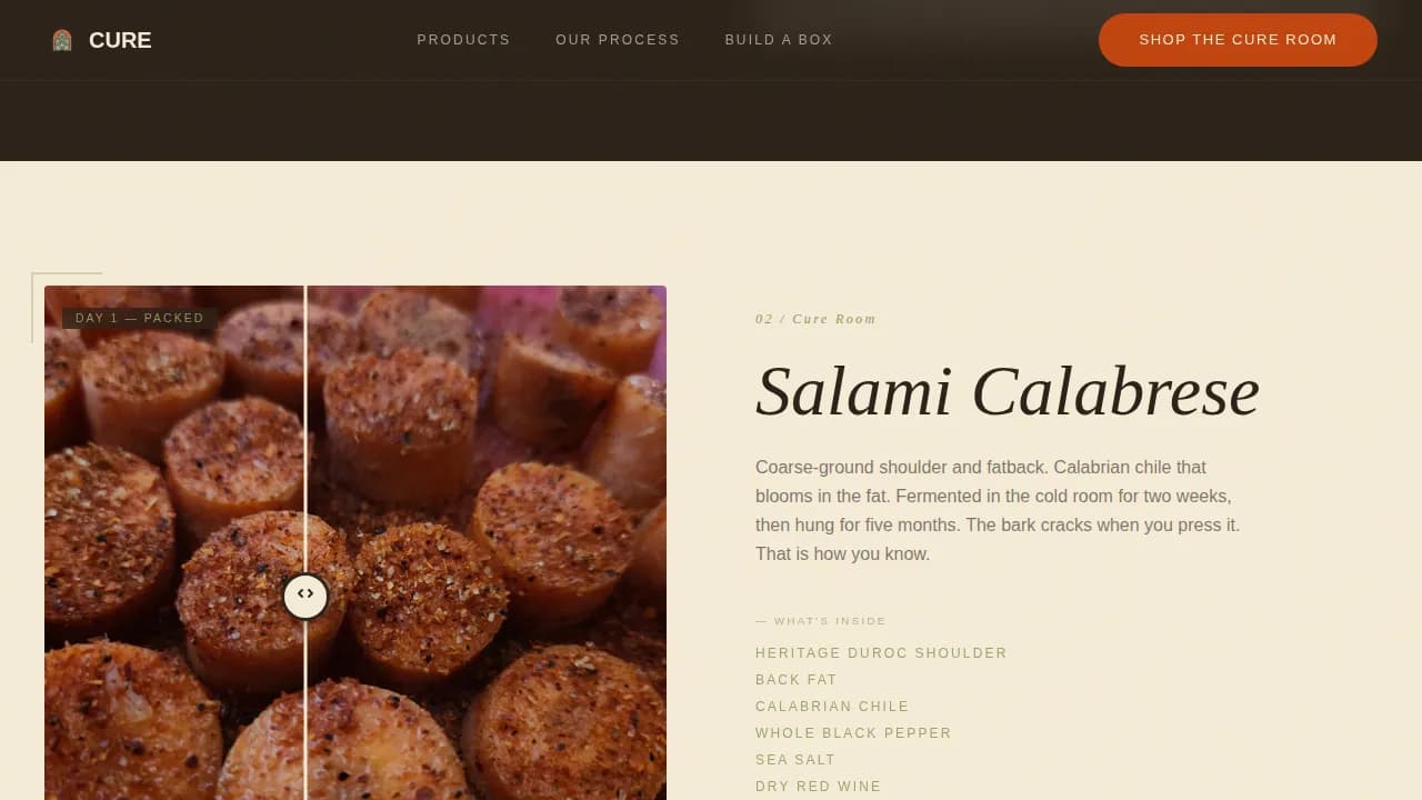 Meat & Seafood Professional Website Template