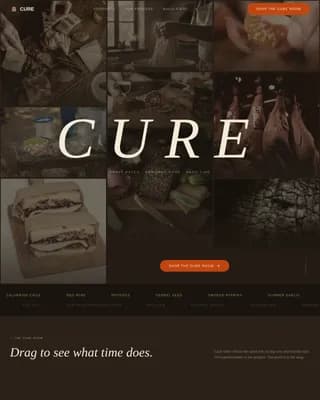 Meat & Seafood Professional Website Template