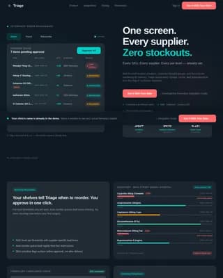 Veterinary Software Professional Website Template