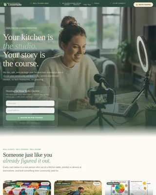 Online Course Platform Blog Website Template