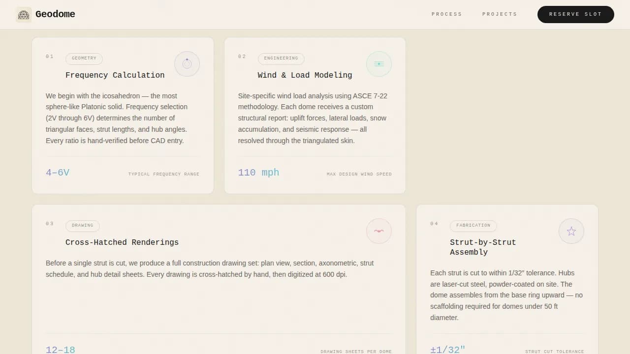 Tiny & Alternative Architecture Pre-Launch Website Template