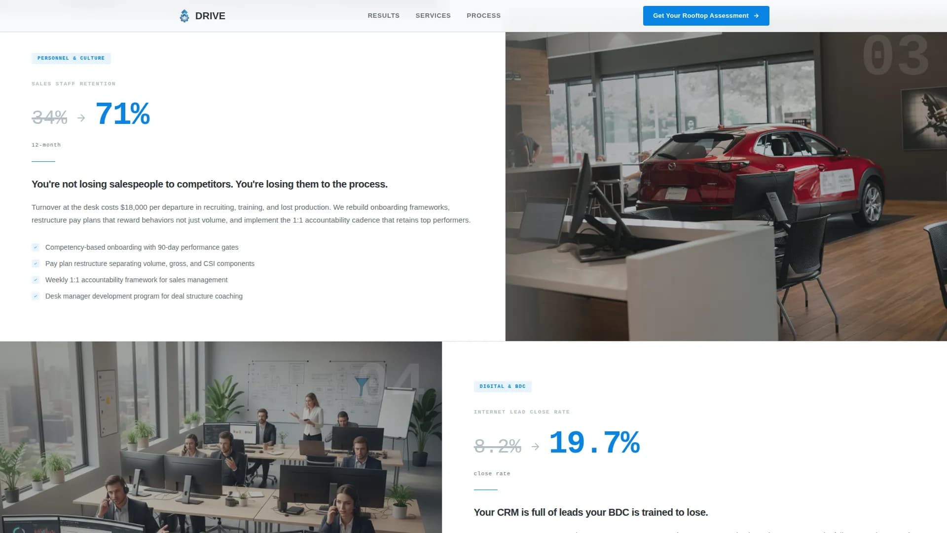 Automotive Consulting Booking Website Template