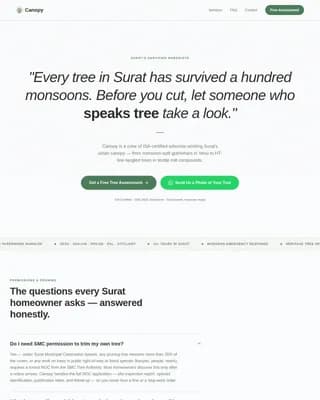 Surat Local Professional Website Template