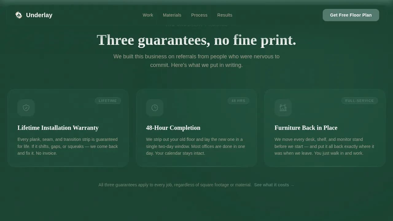 Home Office Renovation Professional Website Template