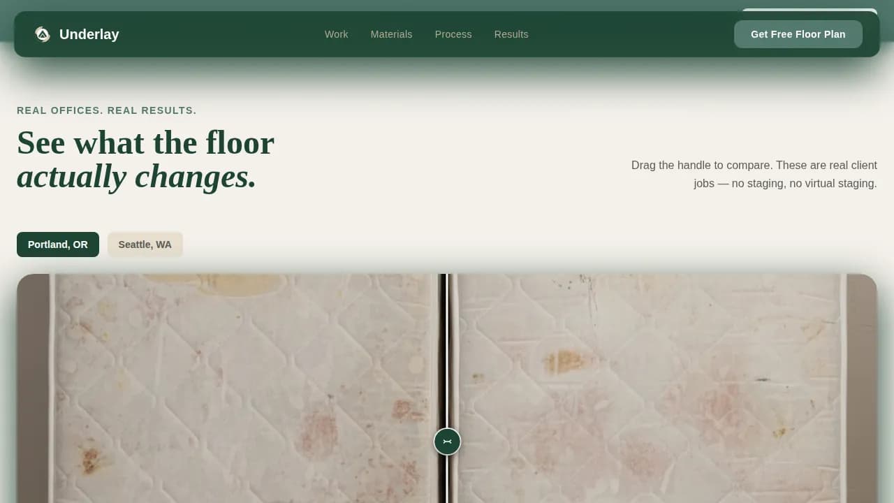 Home Office Renovation Professional Website Template
