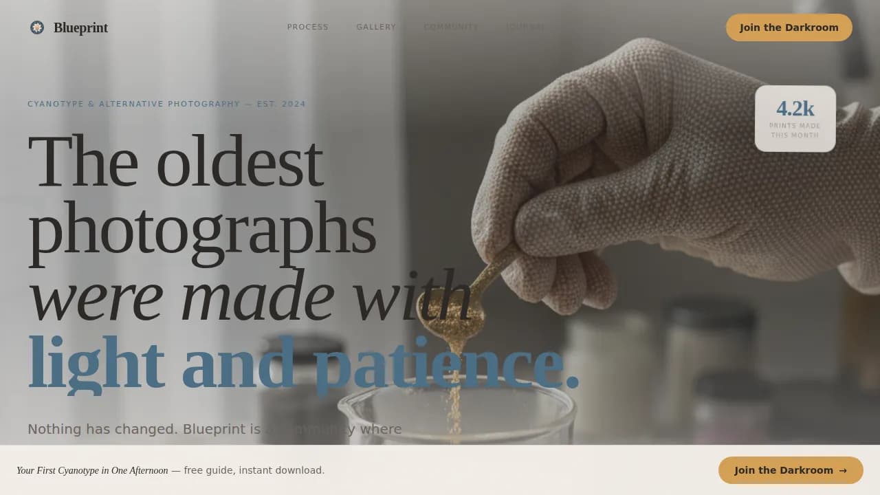 Hobby & Passion Content Specialist Blog Website Template