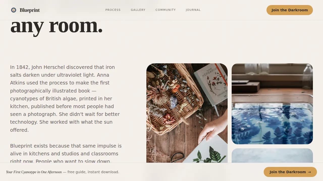 Hobby & Passion Content Specialist Blog Website Template