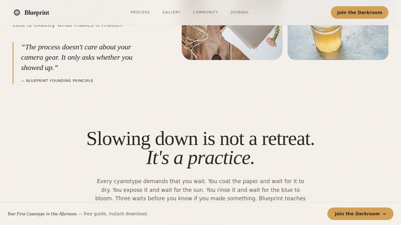 Hobby & Passion Content Specialist Blog Website Template