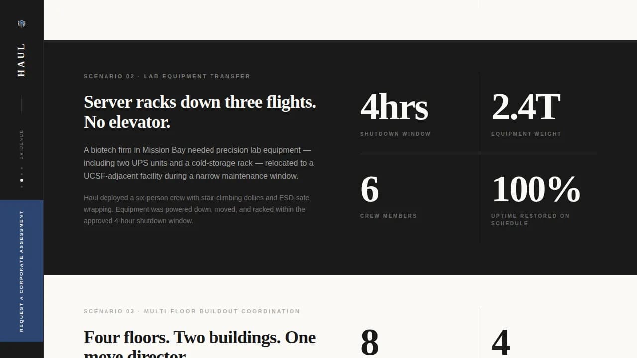 Transit — Reliable Relocation Services Landing Page Template