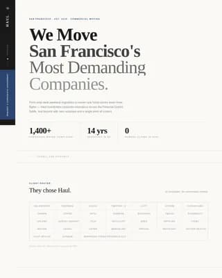 Transit — Reliable Relocation Services Landing Page Template
