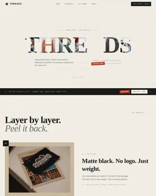 Retro Fashion Professional Website Template