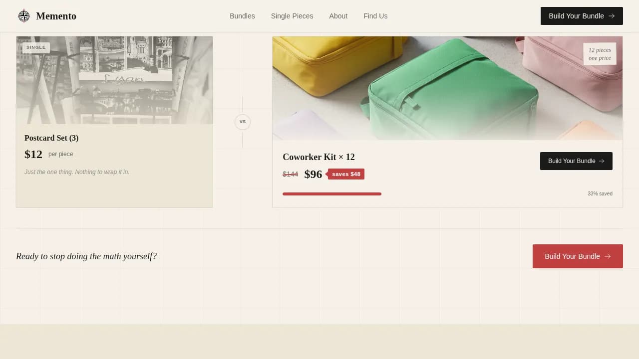 Gift & Specialty Store Comparison Website Template