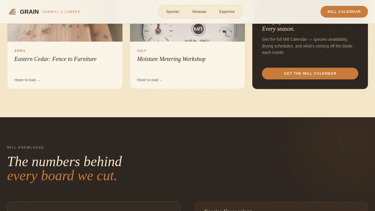 Forestry & Timber Blog Website Template