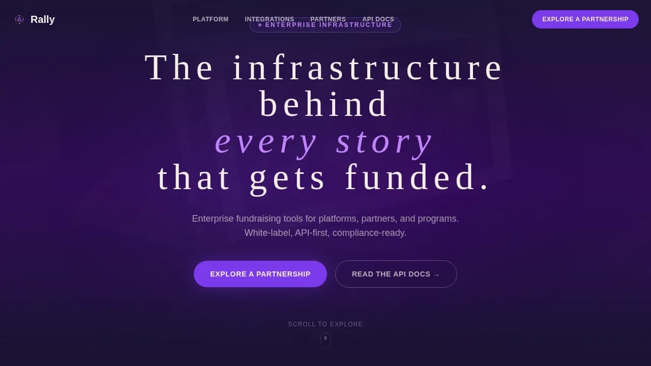 Charity & Fundraiser Profile Professional Website Template