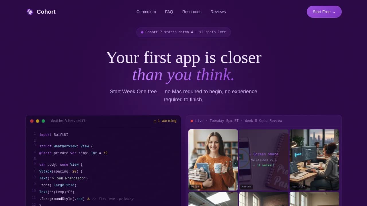 Online Skill Courses Specialist Professional Website Template