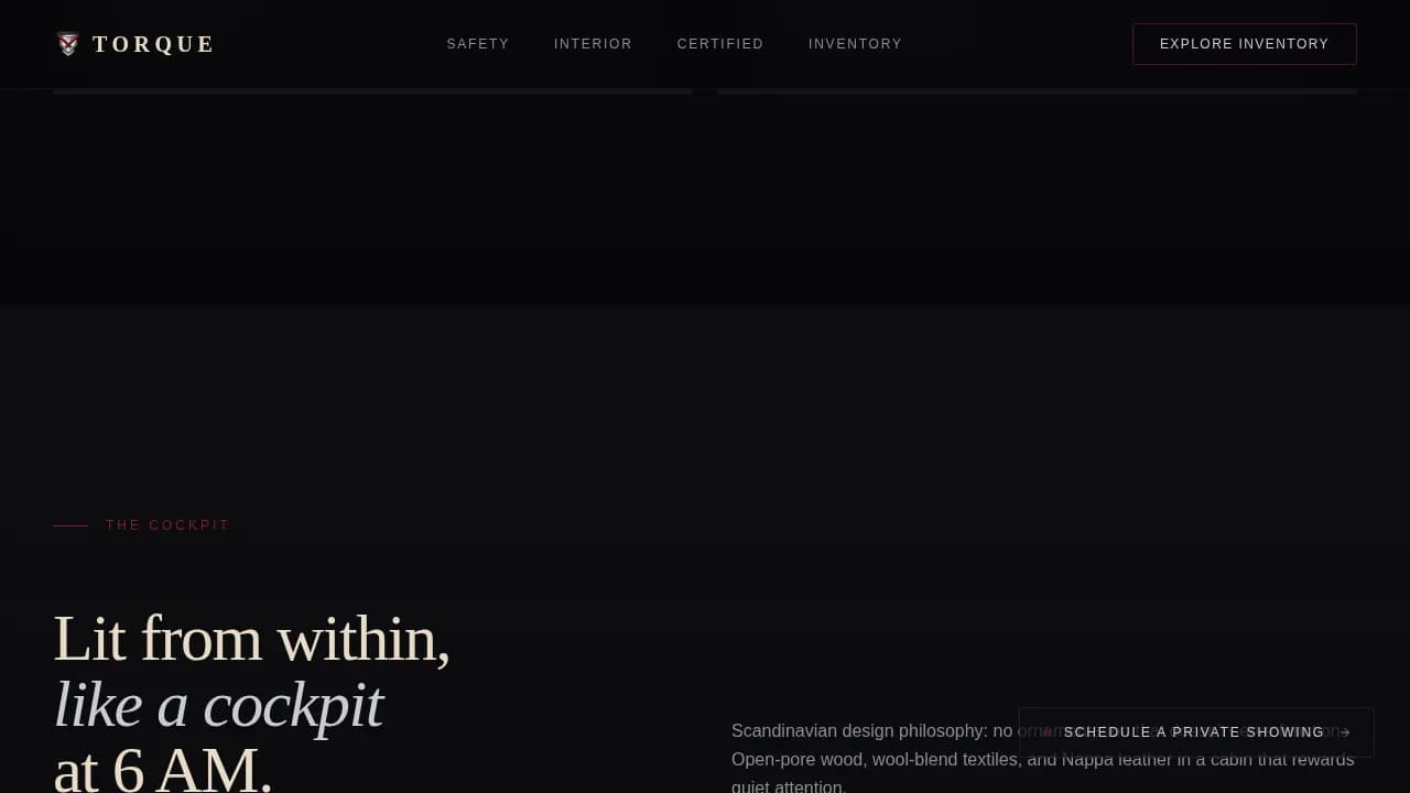 Volvo Professional Website Template