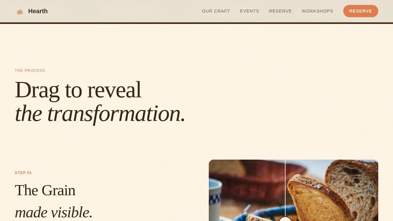 Organic Food & Dining Professional Website Template