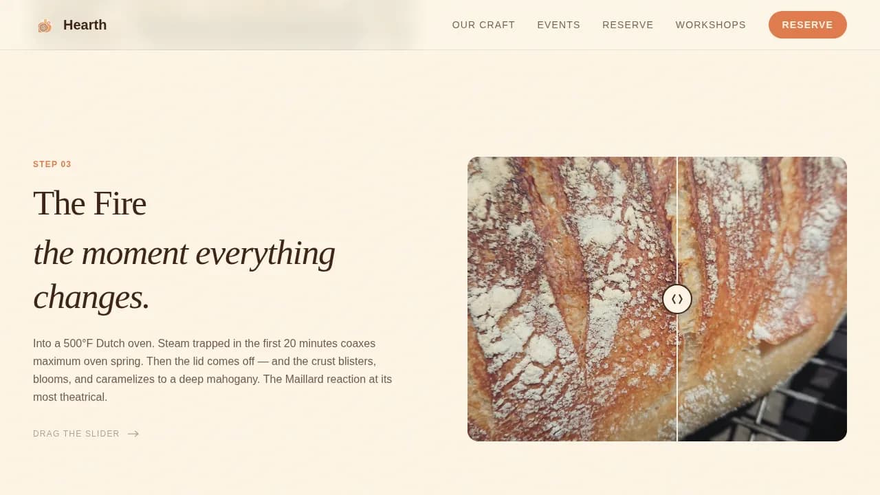 Organic Food & Dining Professional Website Template