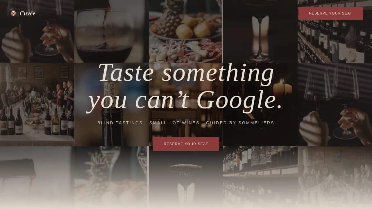 Winery & Wine Booking Website Template