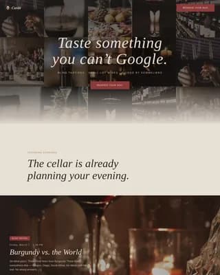 Winery & Wine Booking Website Template