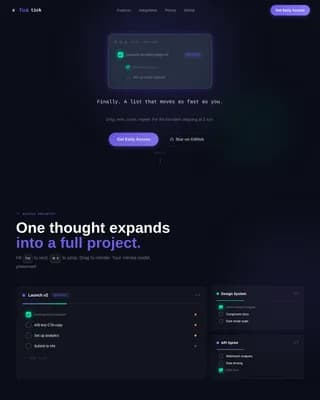 Micro-SaaS & Developer Tools Professional Website Template
