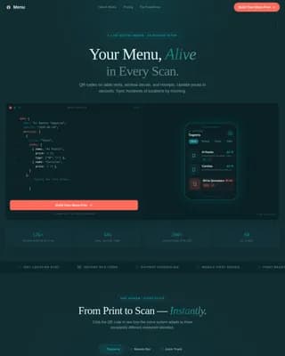 Printing Digital Presence Professional Website Template