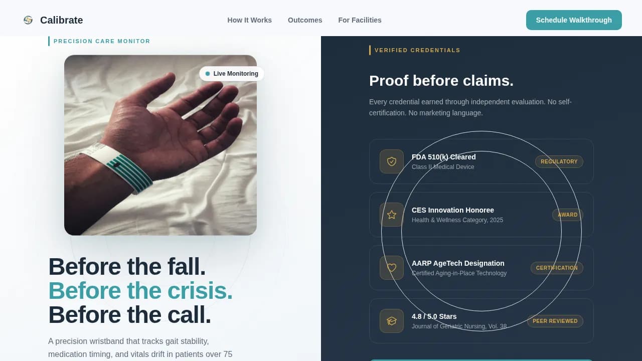 Geriatrics Medicine Booking Website Template