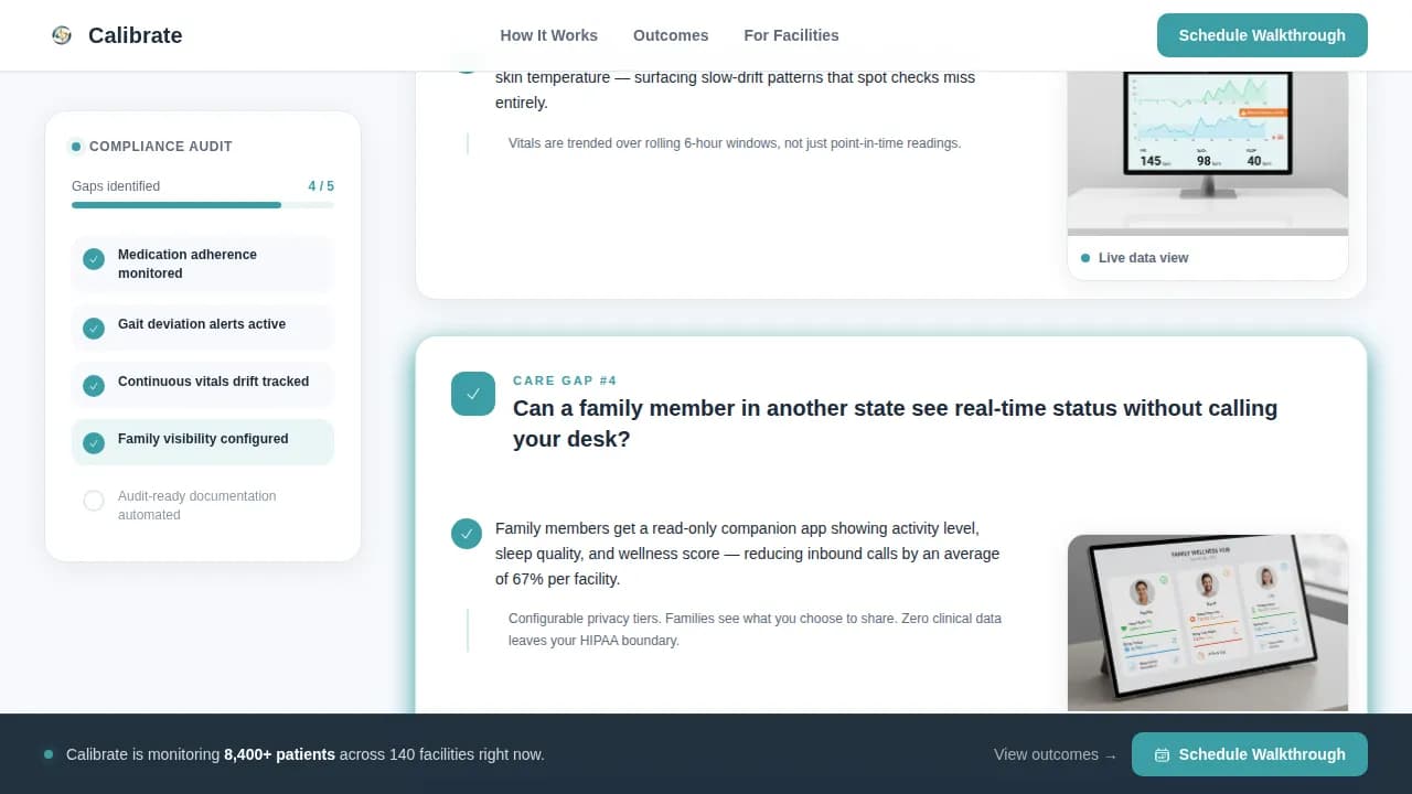 Geriatrics Medicine Booking Website Template