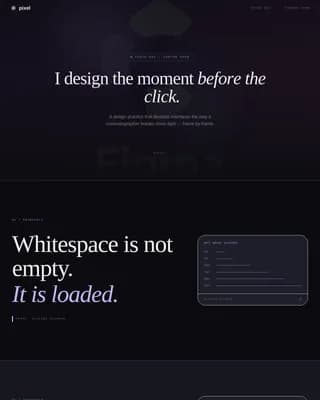 UI/UX Designer Portfolio Portfolio Website Template