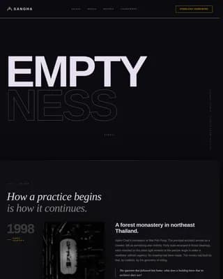 Religious & Cultural Architecture Professional Website Template