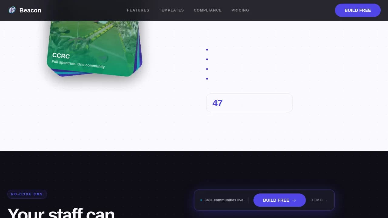 Illuminate — Geriatric Care Platform Landing Page Template