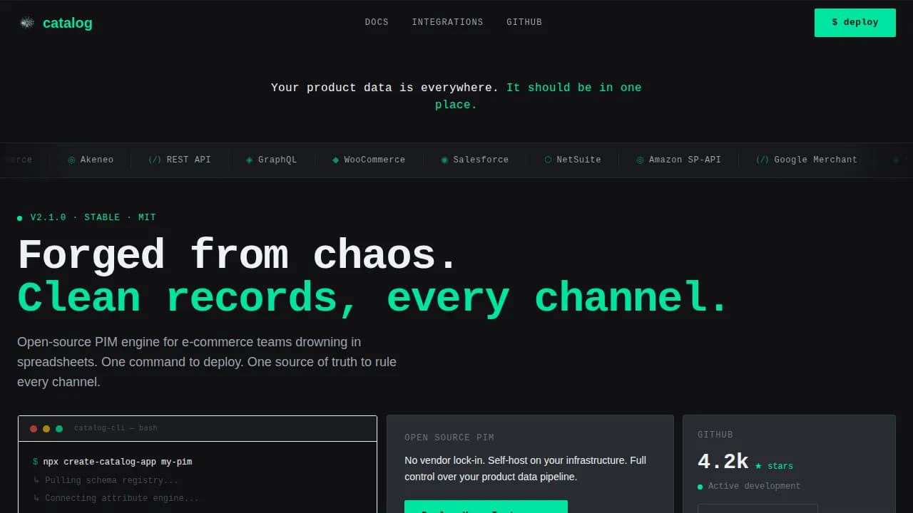 Open-Source Enterprise Software Premium Professional Website Template