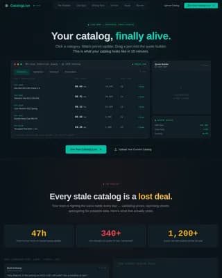 Manufacturing Digital Presence Directory Website Template