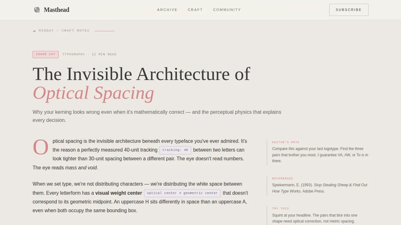 Art & Design Blog Blog Website Template