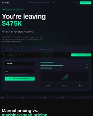 AI for SaaS B2B Pricing Website Template