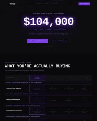 Recover — Smart Veterinary Billing Landing Page Template