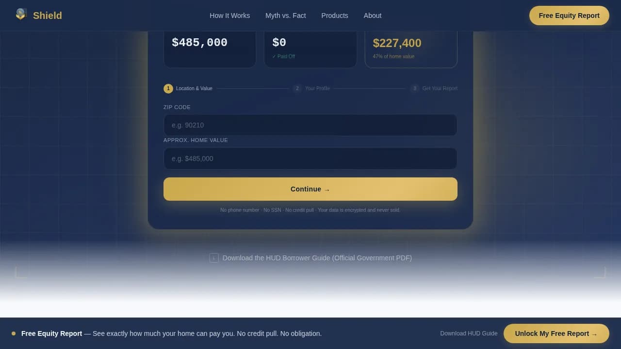 Real Estate Finance Specialist Cost Calculator Website Template