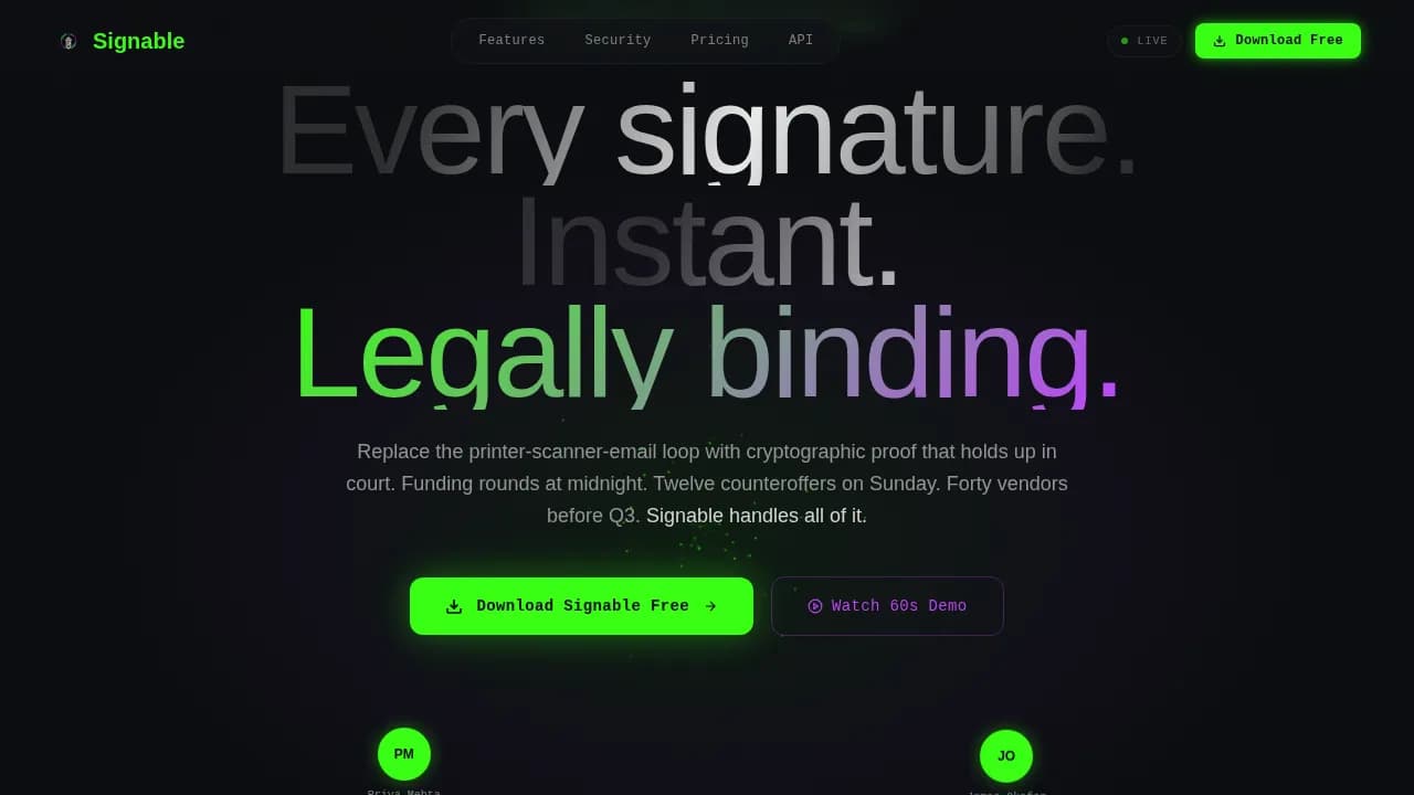 Software & SaaS Professional Website Template